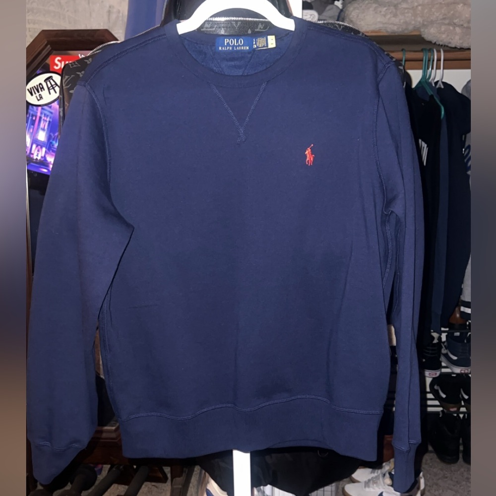 Polo Ralph Lauren Navy Blue Sweatshirt